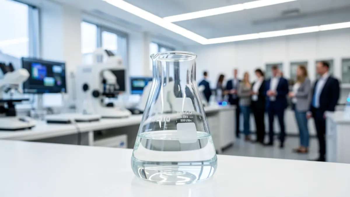 Imagen genérica de material de laboratorio en un centro de investigación.