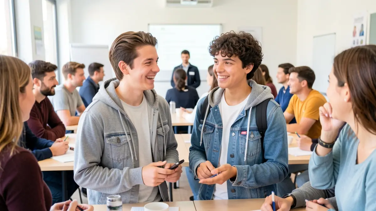 Young people from L'Eliana participating in an Erasmus+ project in Portugal.