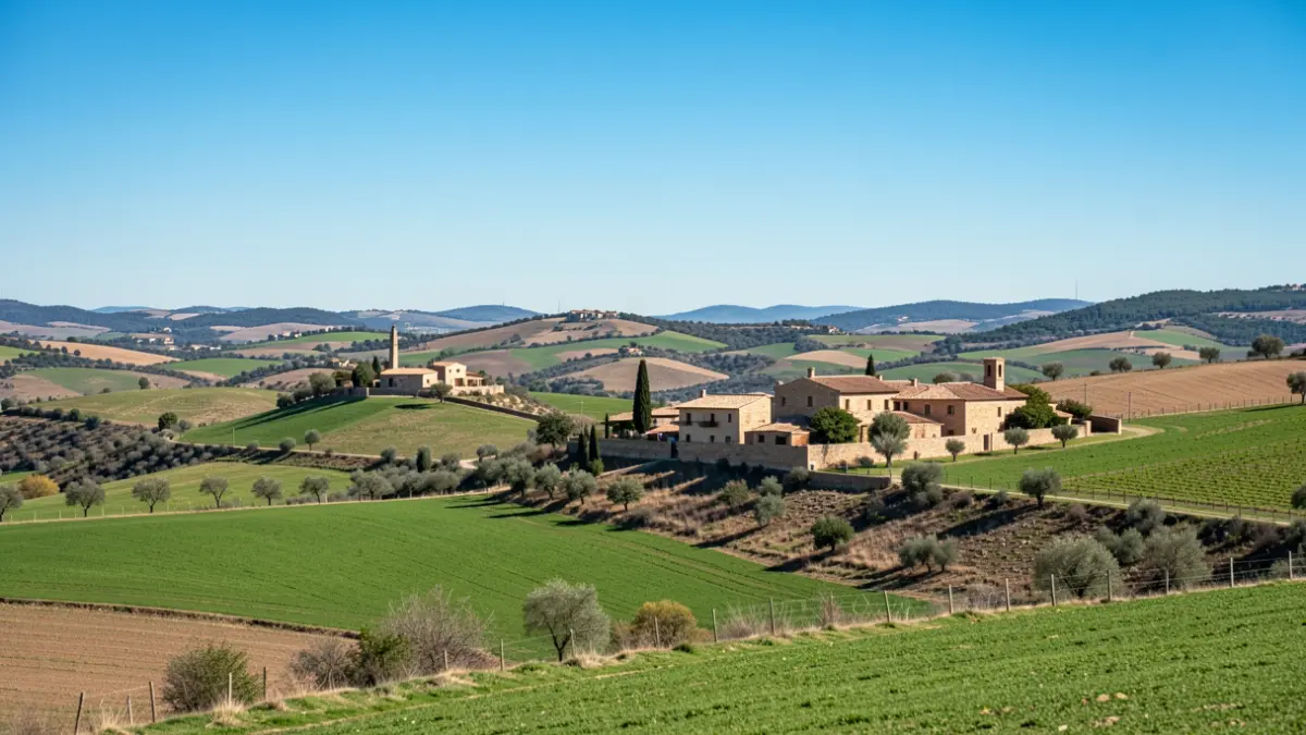 Imatge genèrica de paisatge rural de l'Alt Maestrat.
