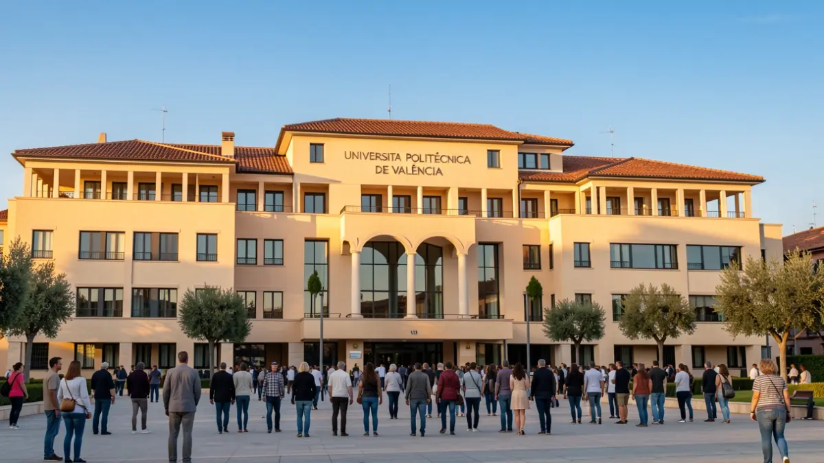 Imagen genérica del campus de Gandia de la Universitat Politècnica de València.
