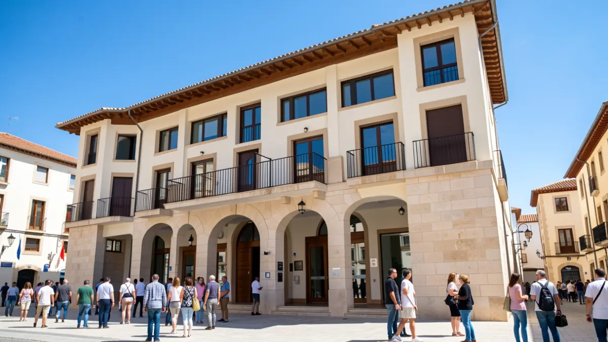 Generic image of the Almussafes Town Hall facade.