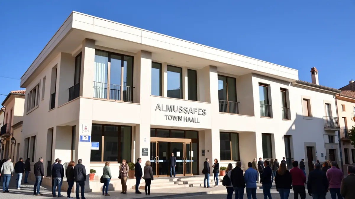 Generic image of the Almussafes Town Hall facade.