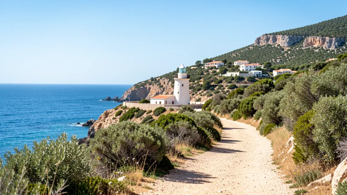 Imagen genérica del Faro del Albir y el Parque Natural de la Serra Gelada.