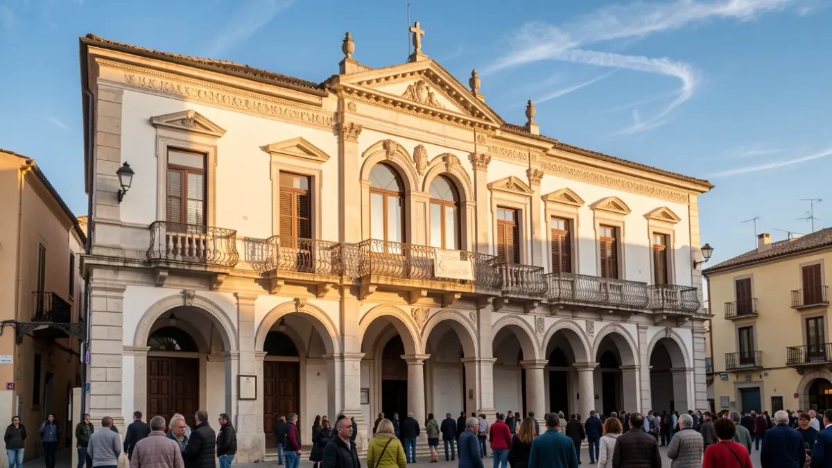 Imagen del Ayuntamiento de l'Eliana, sede de la programación cultural.