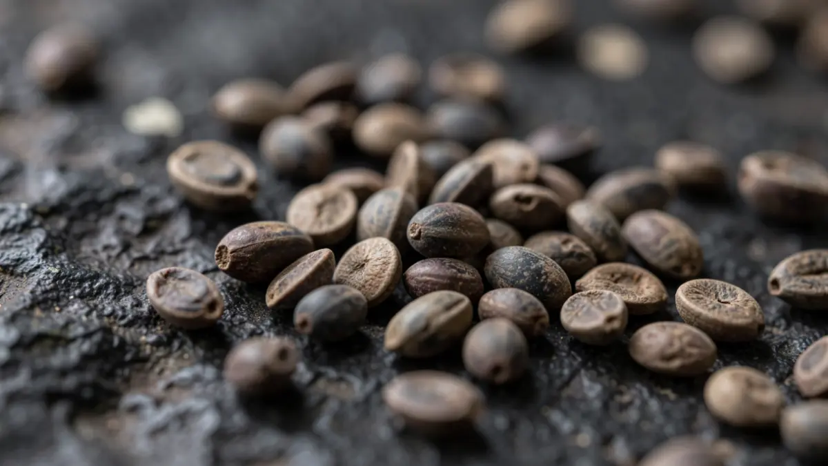 Generic image of ancient grape seeds.