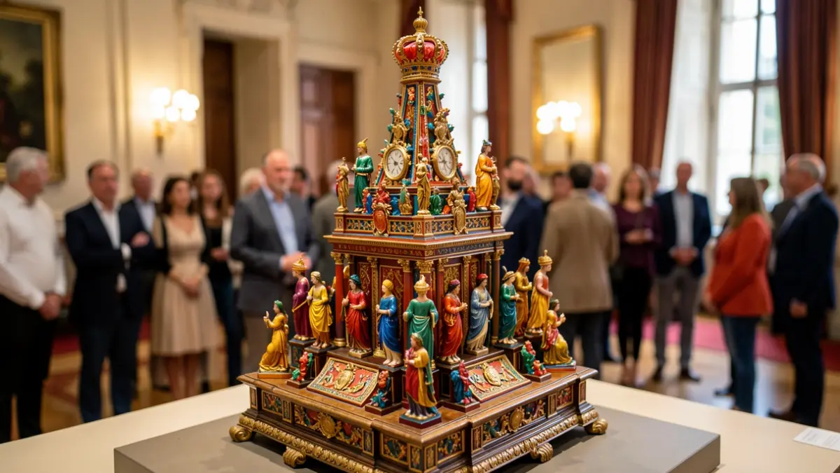 Imatge genèrica d'una maqueta de foguera oficial d'Alacant.