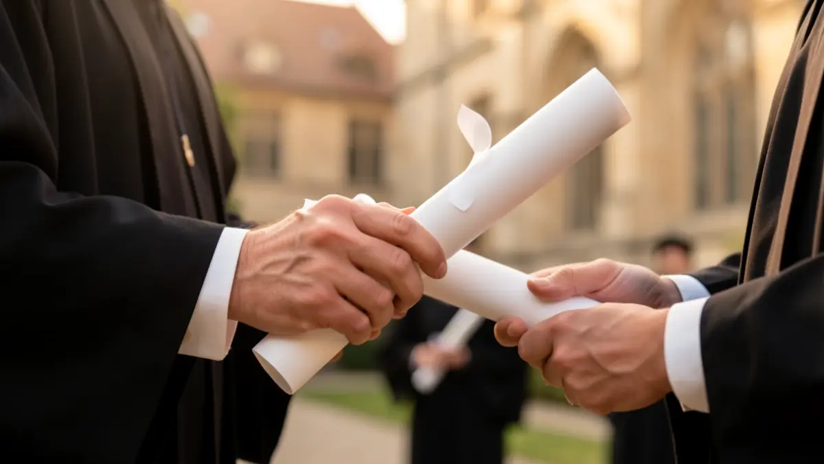 Generic image of an academic award.