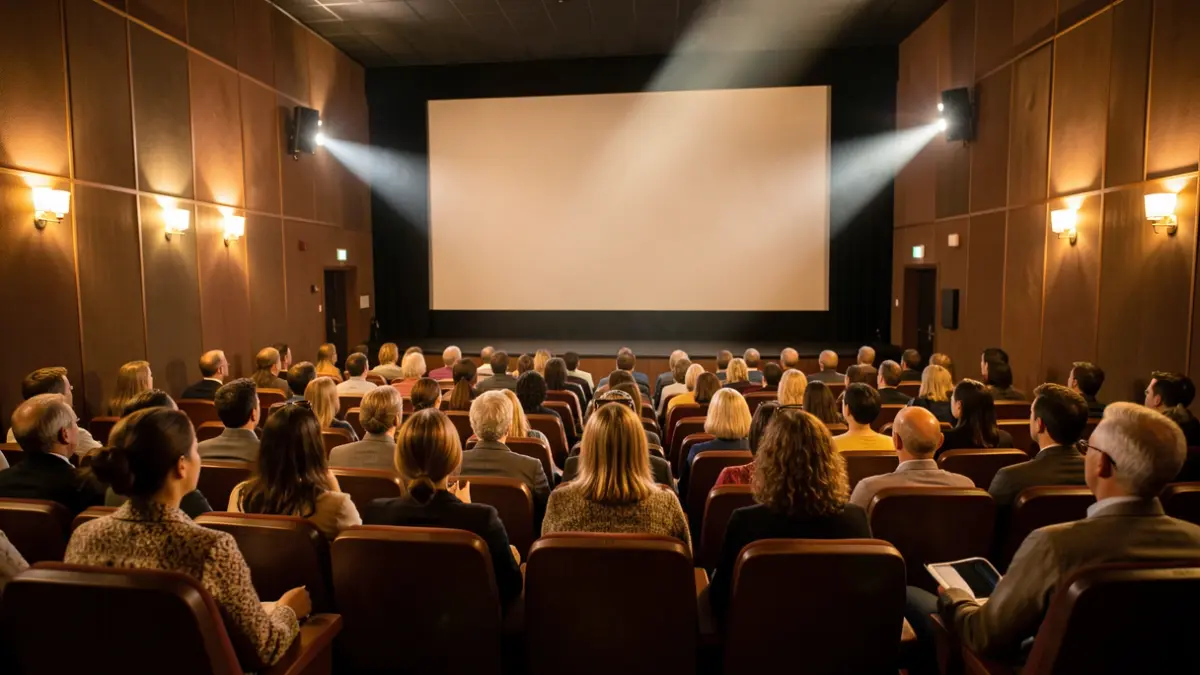 Imatge genèrica d'una sala de cinema.