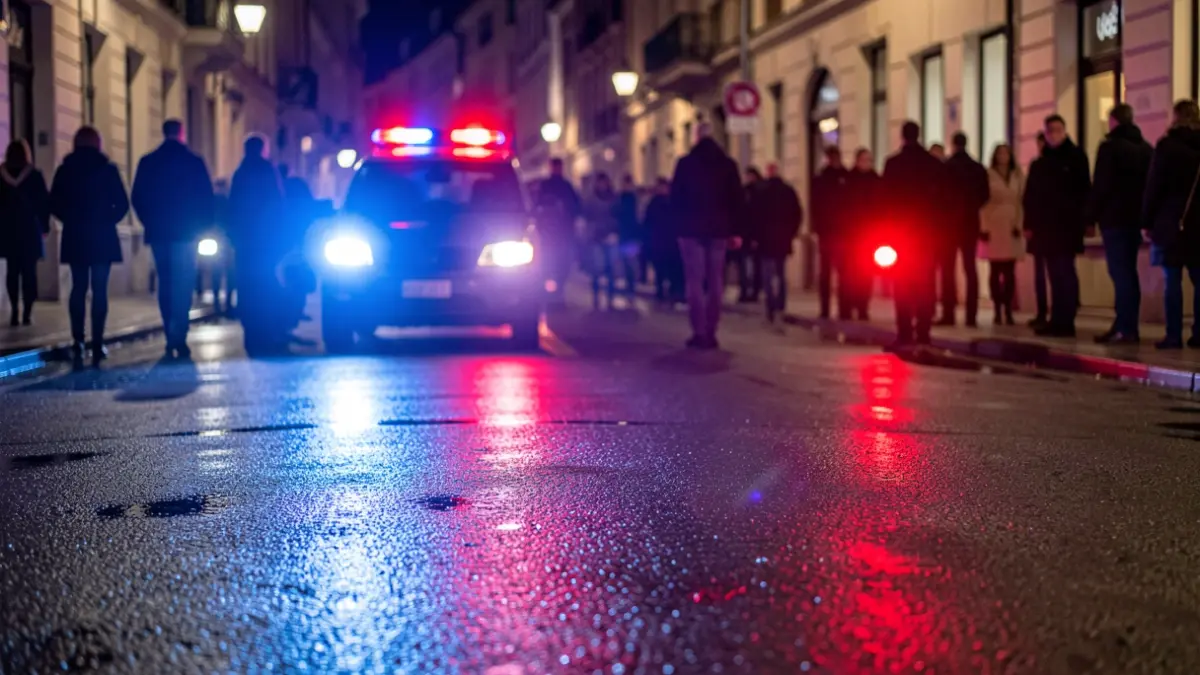 Imagen genérica de luces de emergencia policiales.