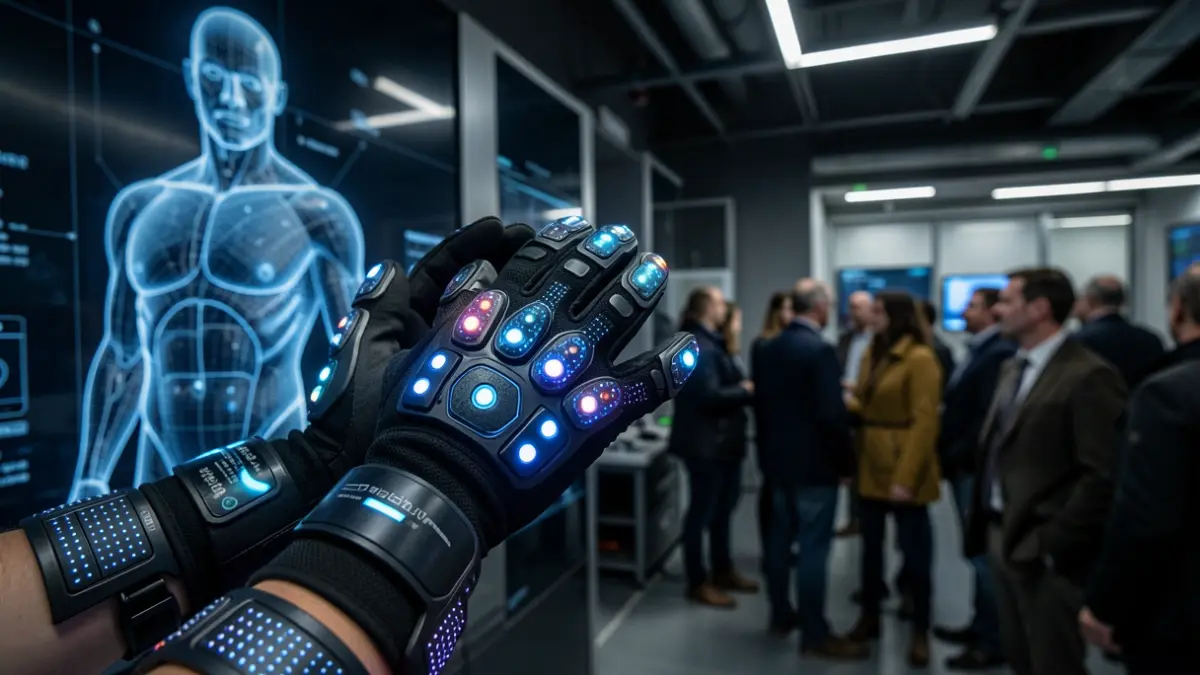 Generic image of advanced haptic interfaces and a digital human model.