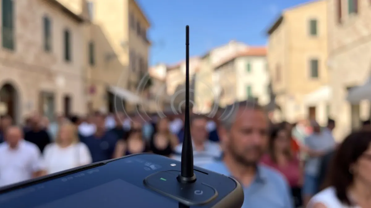 Imatge genèrica d'una antena de telefonia mòbil.
