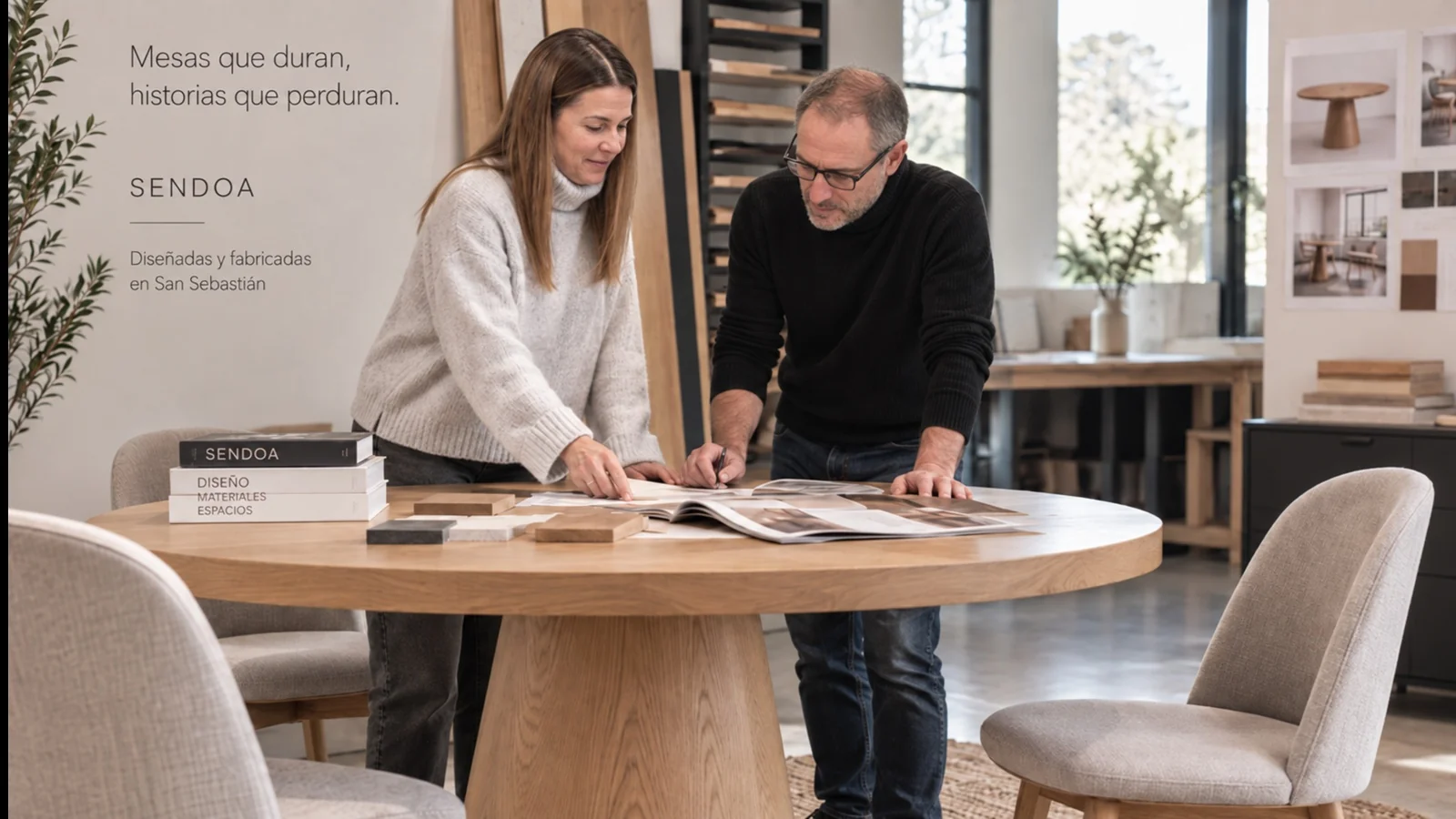 Tusmesasysillas.com boosts Sendoa, its own factory for tables designed and manufactured in San Sebastián