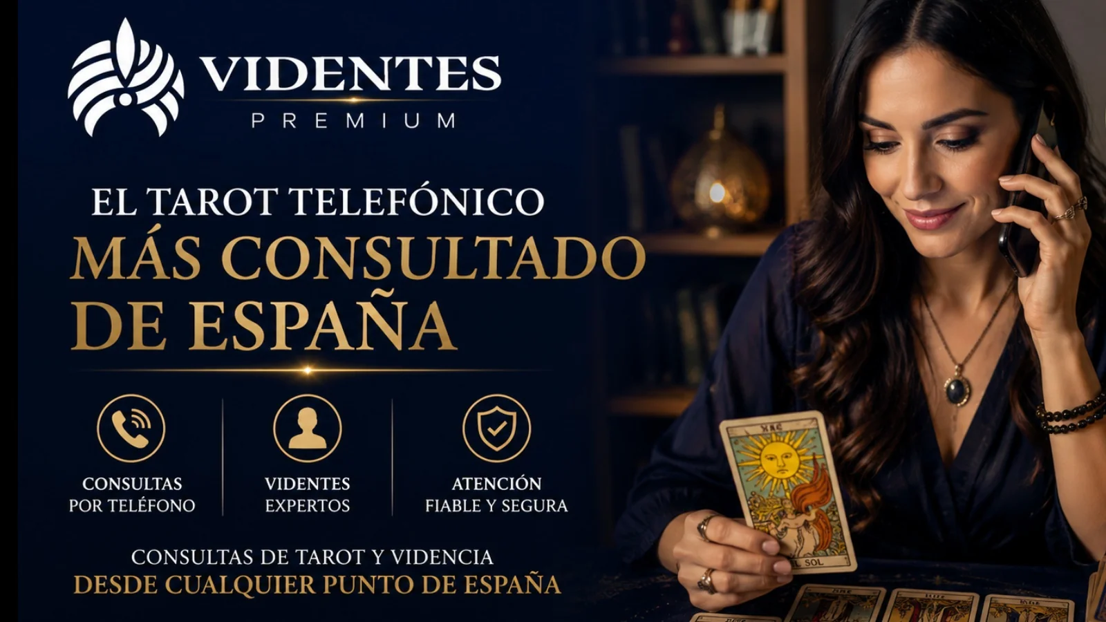 VIDENTES PREMIUM, un dels serveis de tarot telefònic més consultats d'Espanya