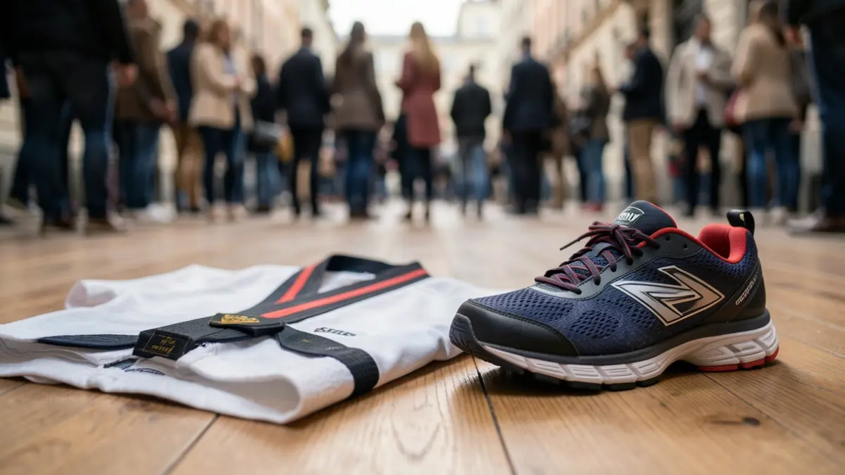 Imatge genèrica de roba esportiva i calçat, simbolitzant èxits atlètics.