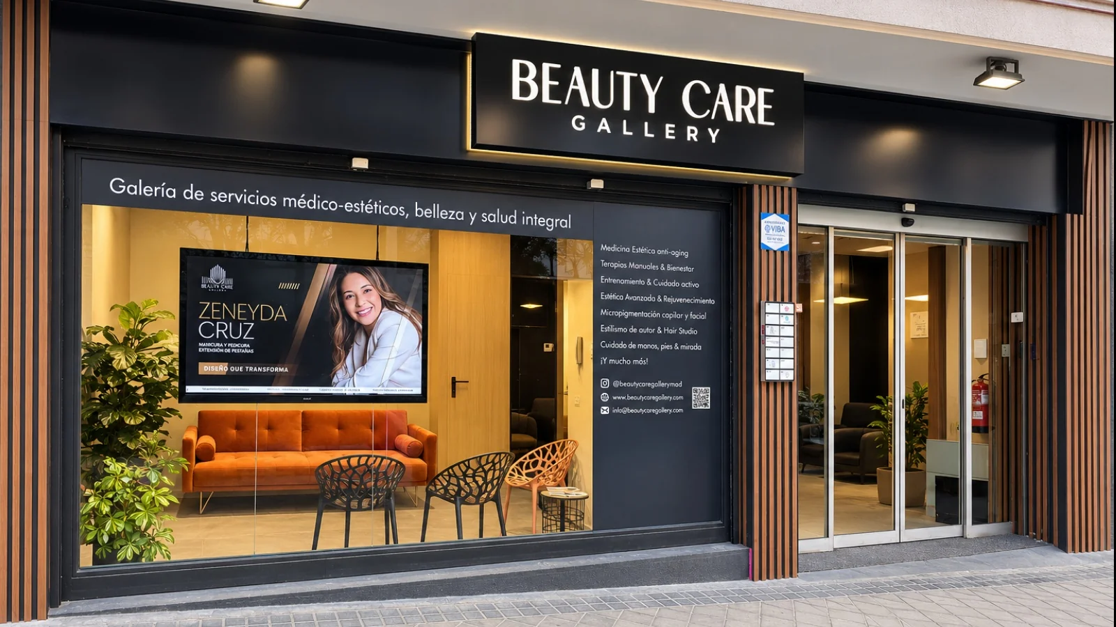 Beauty Care Gallery omple 12 dels seus 14 espais en un model per exercir sense obrir una clínica pròpia