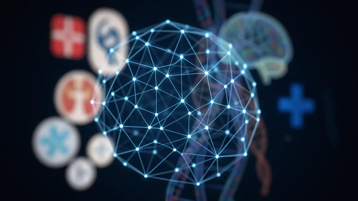 Generic image of connections in oncology research.