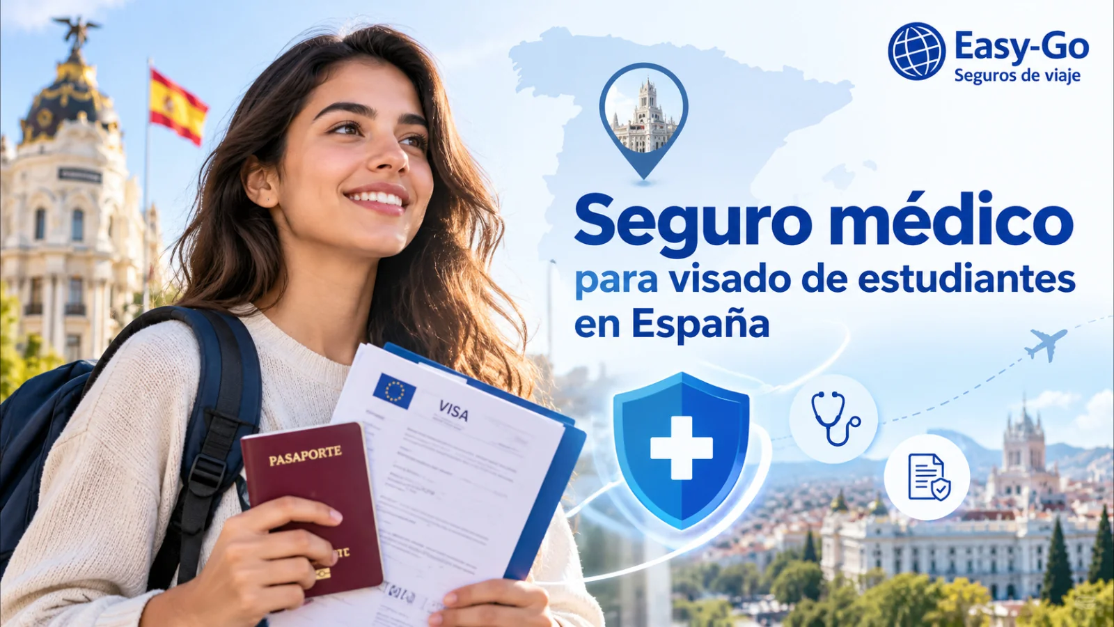 Easy-Go facilita als estudiants estrangers la contractació de l'assegurança mèdica per al seu visat a Espanya
