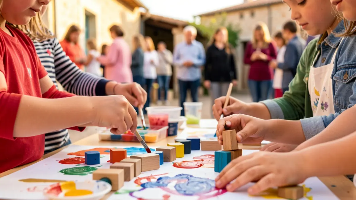 Imatge genèrica d'activitats infantils en un entorn escolar.