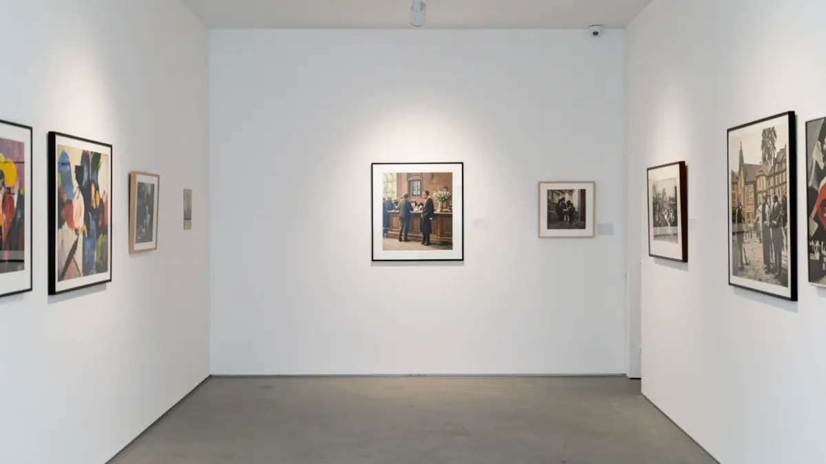 Imatge genèrica d'una sala d'exposicions d'art contemporani.