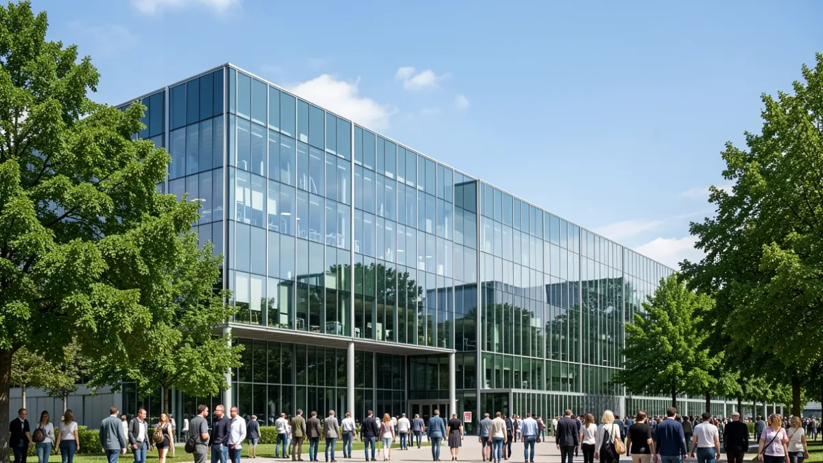 Generic image of a science park building.
