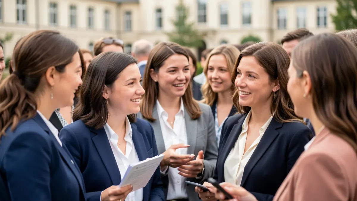 Generic image of women researchers in a university setting, focusing on collaboration and empowerment.