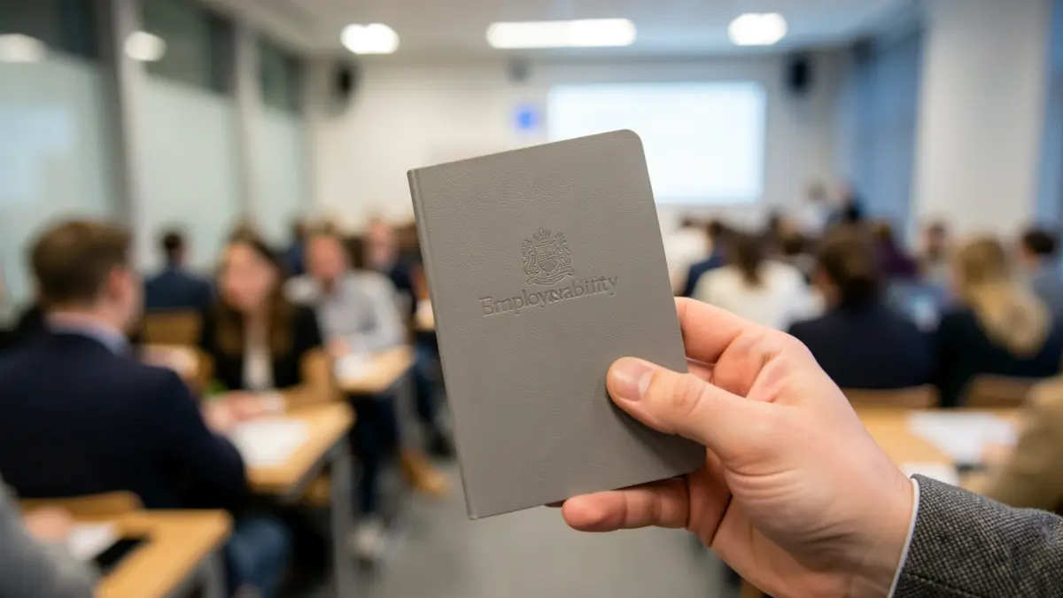 Generic image of a university employability passport.