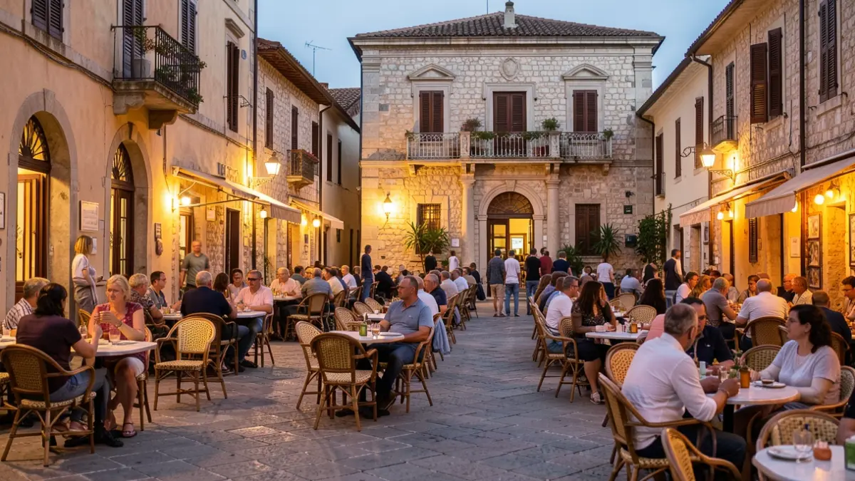 Generic image of a Mediterranean town square with the facade of a town hall.