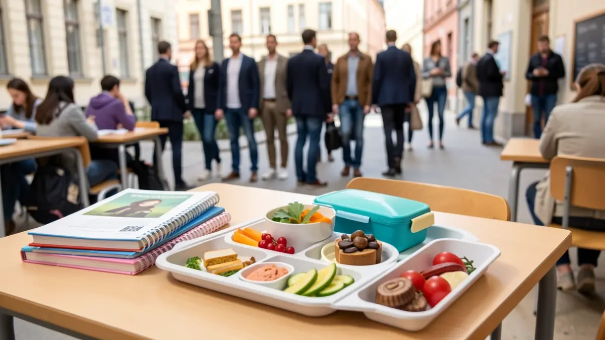 Imagen genérica de comedor escolar.
