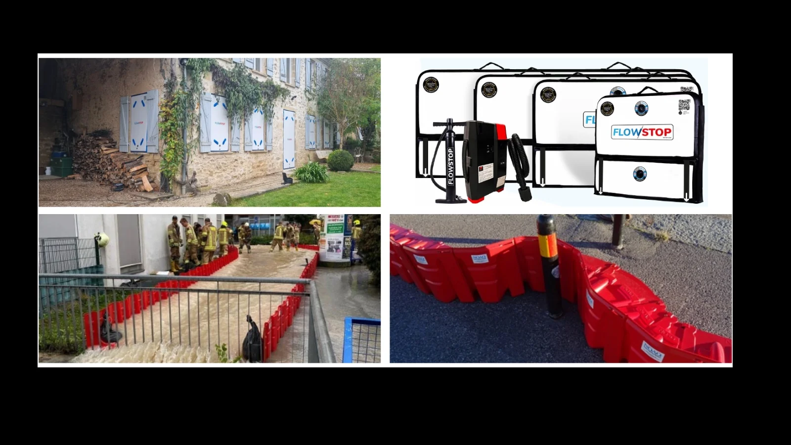 Prevenció d'inundacions barreres noaq i flowstop