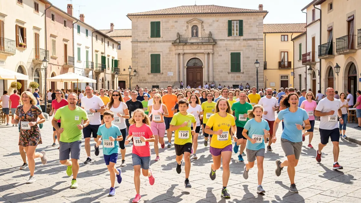 Imagen genérica de una carrera solidaria en Utiel.