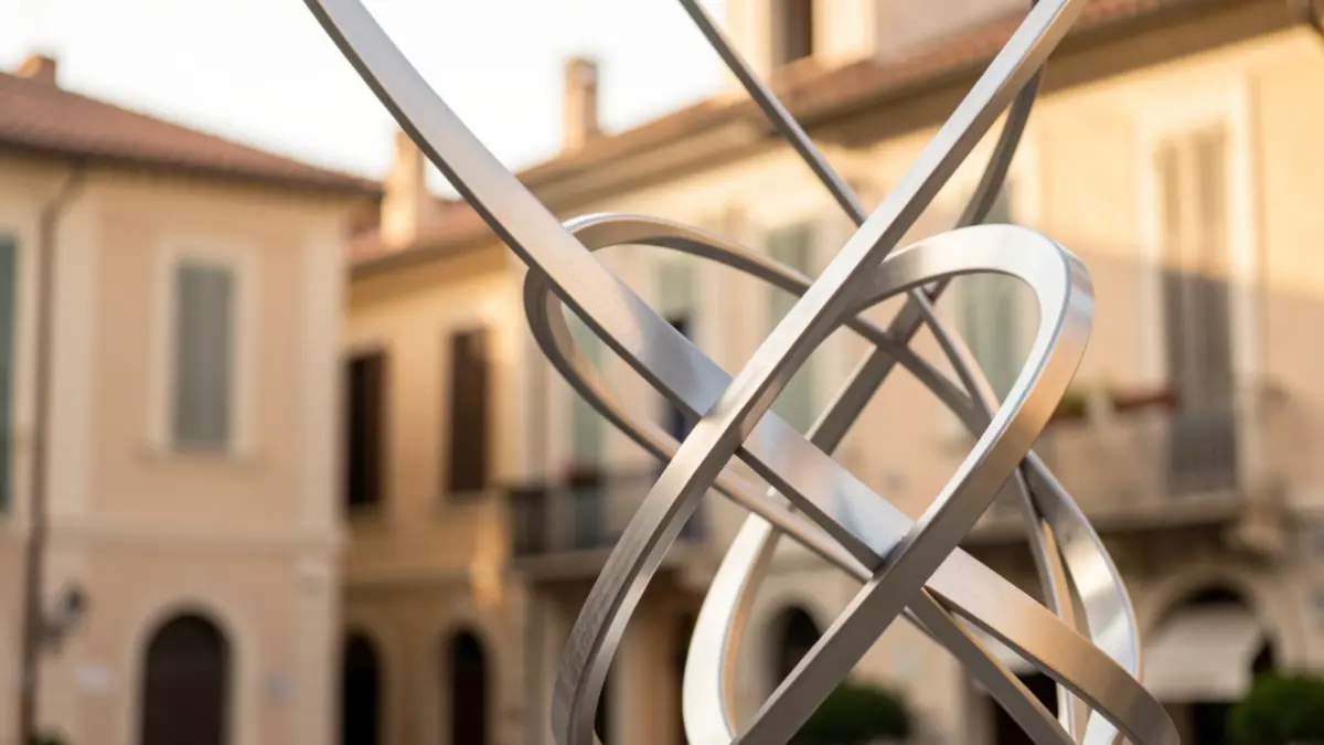 Generic image of an abstract sculpture representing urban innovation.