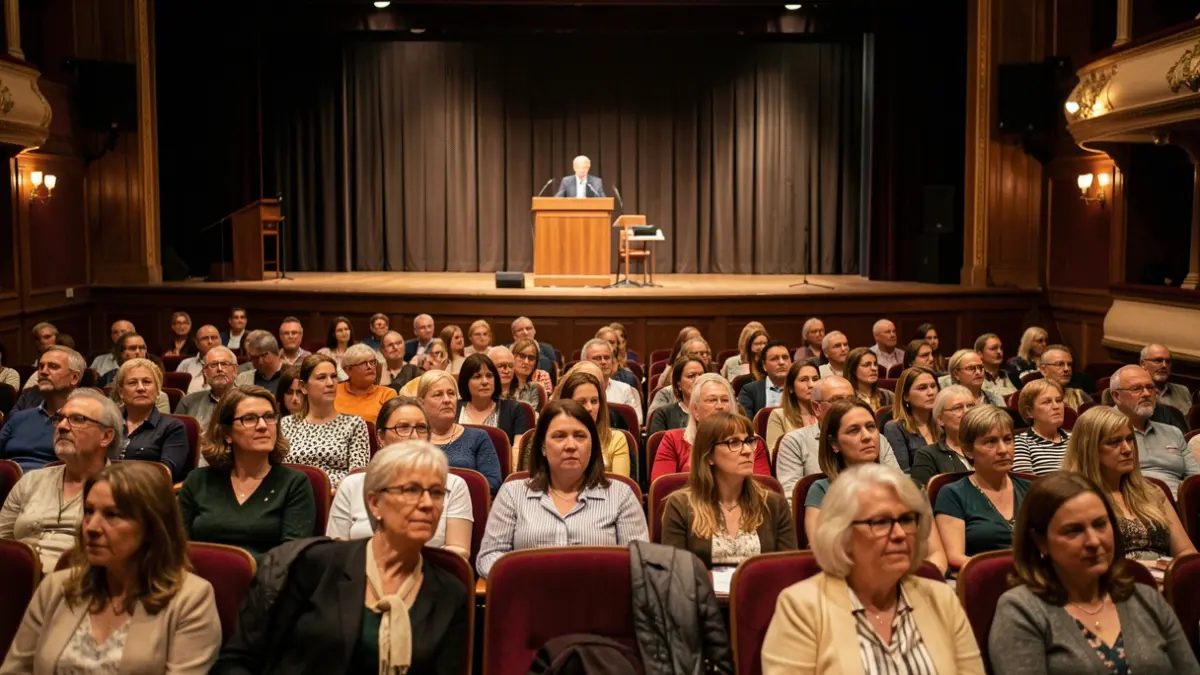 Imatge genèrica d'una xarrada per a famílies.